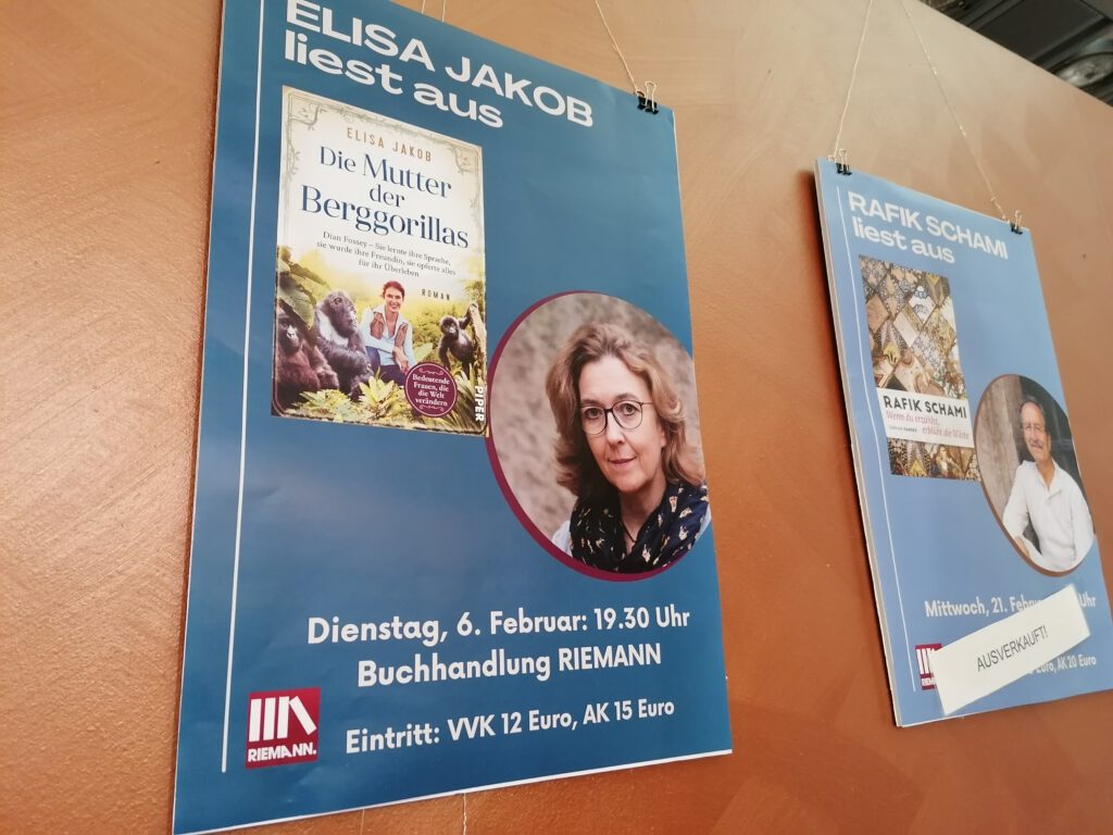 Ankündigung Elisa Jakob liest in Coburg